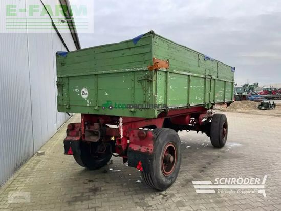 Remolqu agrícola - Deutz-Fahr - kipper | trocknungswagen