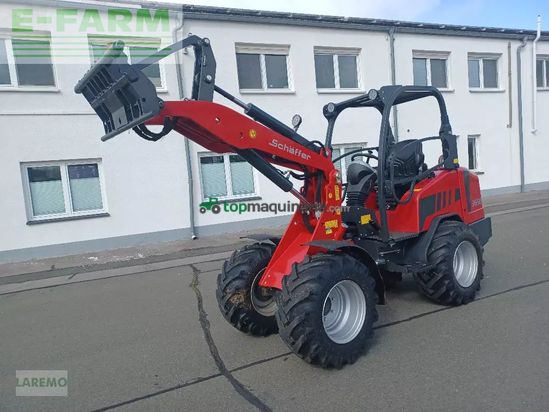 Telescopica - Schaffer - schäffer 3650 hoflader radlader euro-aufnahme