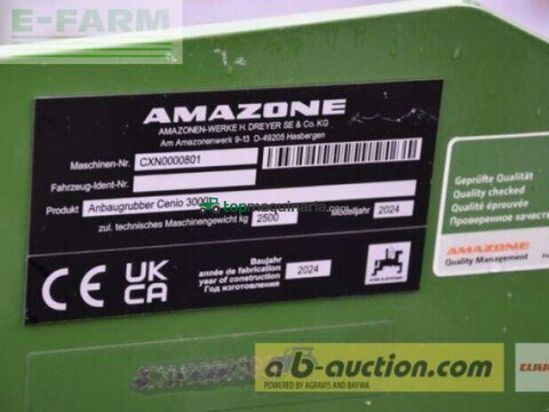 Cultivador - Amazone - cenio 3000 super mulchgrubber