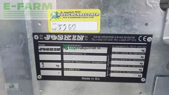 Remolqu agrícola - Joskin - betimax rds 7500