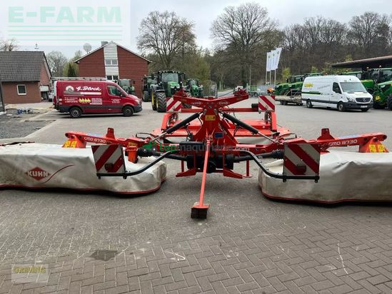 Cortacésped manual - Kuhn - gmd 8730 + gmd802f - ff kombination