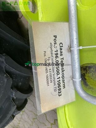 Telescopica - Claas - teleskoparm für scorpion 732