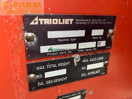 Remolqu esparcidor - Trioliet - solomix 2-1200