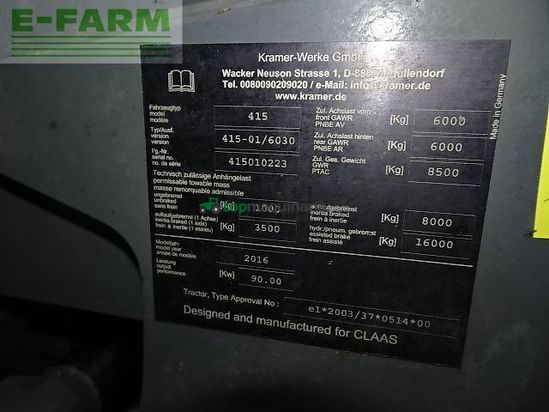 Telescopica - Claas - 6030