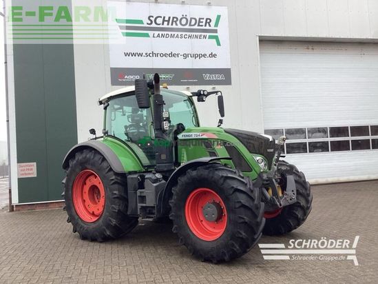 Tractor agrícola - Fendt - 724 s4 profi+ | rtk, fzw, radgewichte...