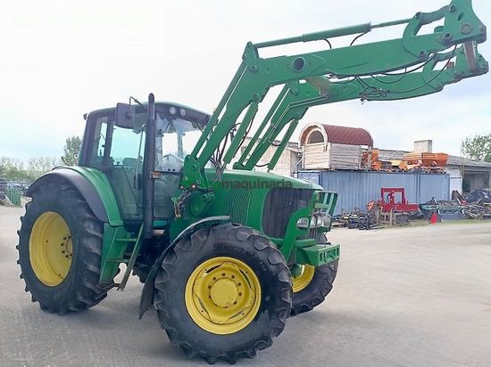 Tractor agrícola - John Deere - 6820 pq + fl