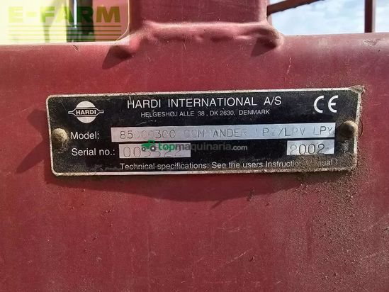 Atomizador - Hardi - commander 4200 plus