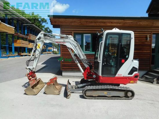 Excavadora - Takeuchi - tb 225 mit powertilt + 3 löffel ( 2.400 kg )