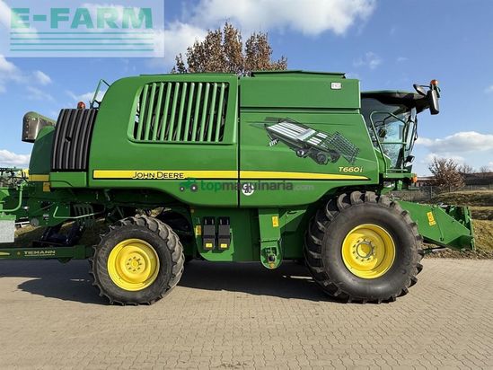 Cosechadora de Cereal - John Deere - t660i pro drive