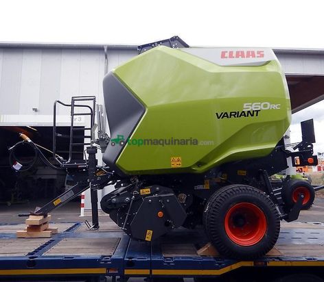 Empacadora gigant - Claas - variant 560 rc trend