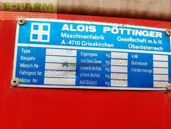 Cinta transportadora de forraje - Pöttinger - ernteprofi 2