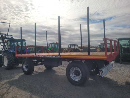Remolque   Plataforma para madera y paja Talleres Joman 
