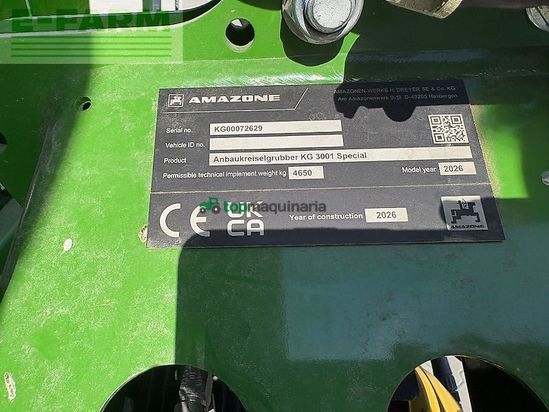 Sembradora - Amazone - kg3001 special + centaya 3000 isobus
