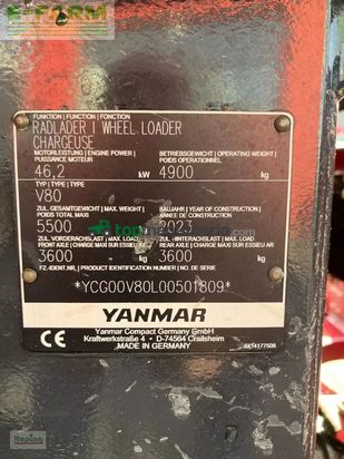 Minicargadora - Yanmar - v80/5-ato