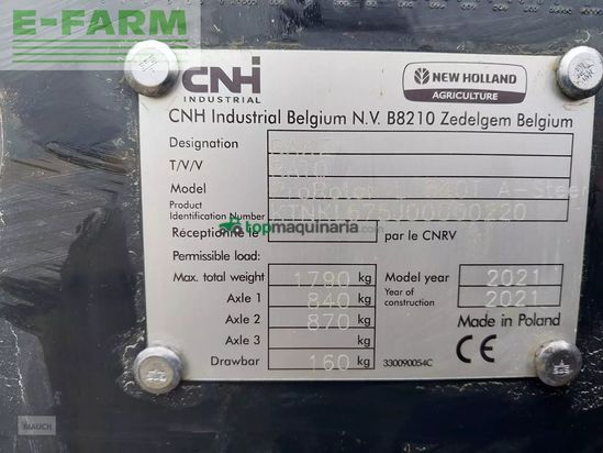 Rastrillo - New Holland - seitenschwader prorotor l 640t