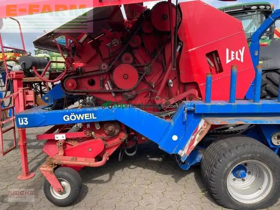 Empacadora gigant - Welger - rp 235 mit göweil wickler