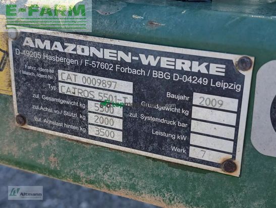 Grada de disco - Amazone - catros 5501-t