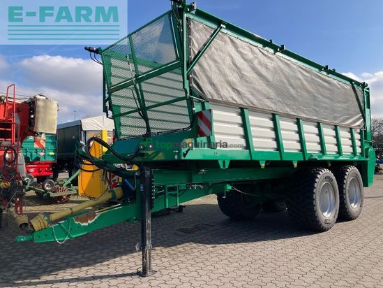Remolqu agrícola - Tebbe - st 500 tandem silotrailer