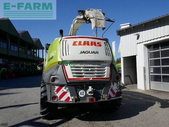 Cosechadora de Cereal - Claas - jaguar 950 4-trac inkl. claas orbis 600