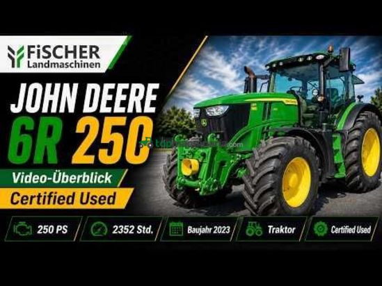 Tractor agrícola - John Deere - 6r 250 certified used
