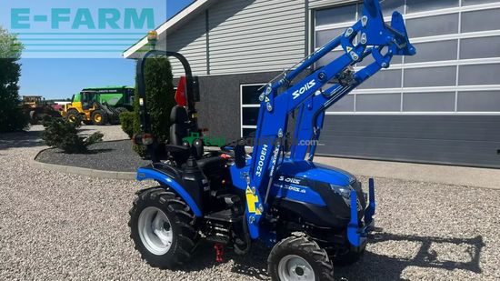 Tractor agrícola - Solis - h26 hst med frontlæsser