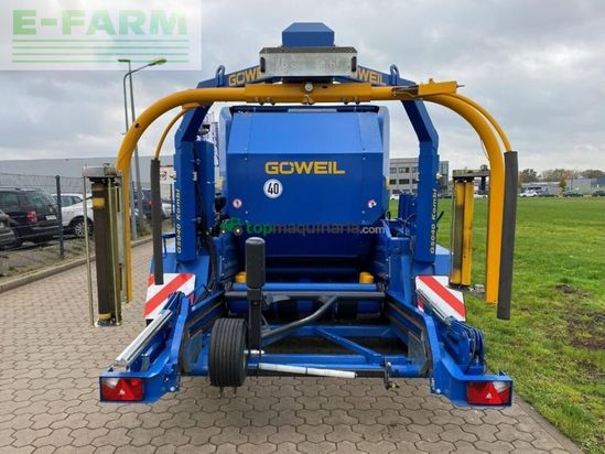 Empacadora gigant -  - göweil g1 f125 press-wickelkombi