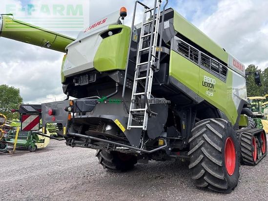 Cosechadora de Cereal - Claas - lexion 8800 terra trac