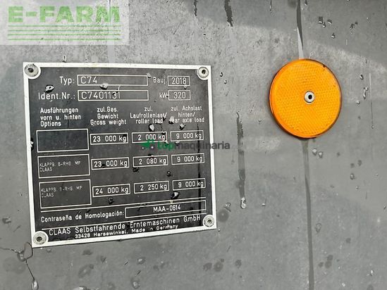 Cosechadora de Cereal - Claas - lexion 670 tt + v770