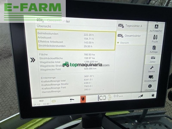 Cosechadora de Cereal - Claas - lexion 7700 tt m. finanzierung