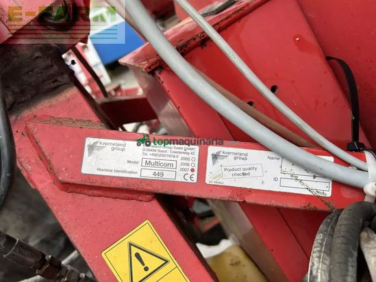 Sembradora monograno mecanica - Kverneland - multicorn 6 reihen teleskop