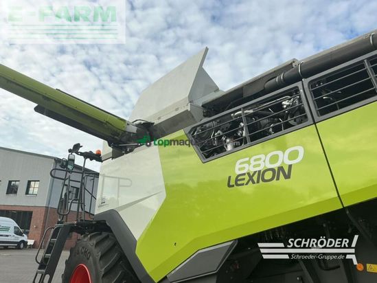 Cosechadora de Cereal - Claas - lexion 6800 + vario 1080 (inkl. raps)
