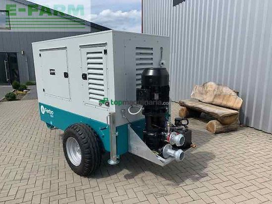 Riego - Ferbo - fox beregnungspumpe mit 40 kva generator