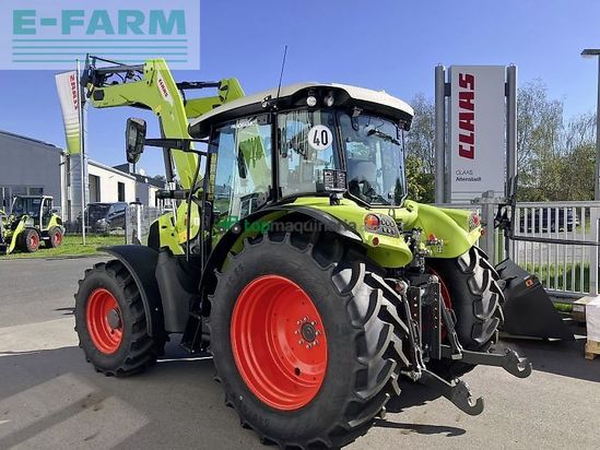 Tractor agrícola - Claas - arion 420 trend + fl 80 c