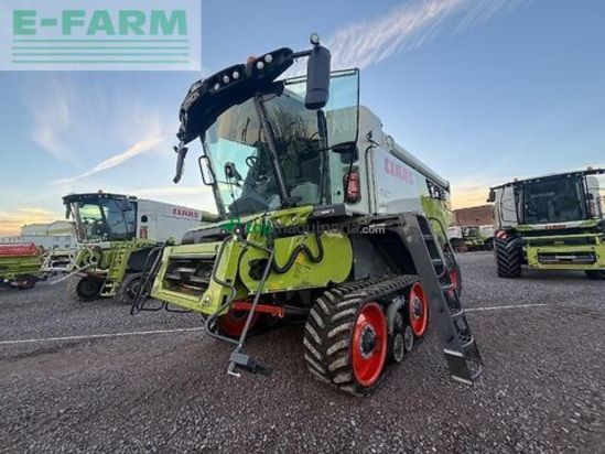 Cosechadora de Cereal - Claas - trion 750 terra trac