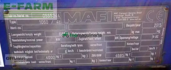 Remolqu agrícola -  - 1060 / 4t