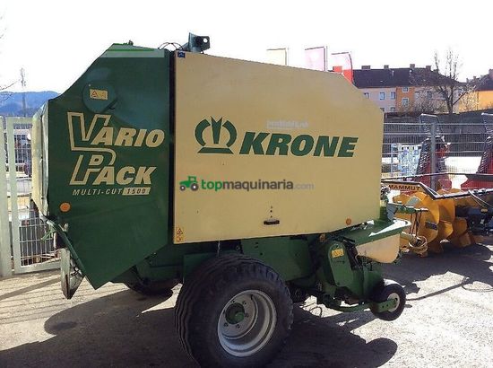 Empacadora gigant - Krone - vario pack 1500