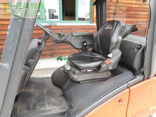 Elevadora - Linde - h20t-01 triplex 4,62m + ss + halbkab.