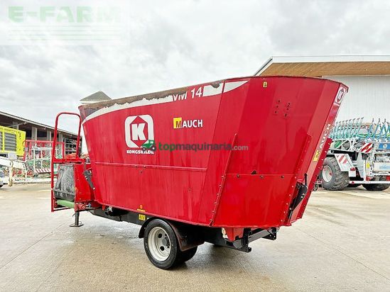 Remolqu esparcidor - Kongskilde - vm 14-2 sb futtermischwagen