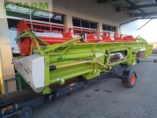 Cosechadora de Cereal - Claas - trion 750 montana + v 770 laserpilot