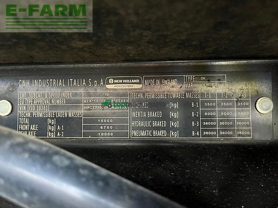 Tractor agrícola - New Holland - t 7.300 ac