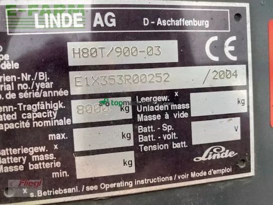 Elevadora - Linde - h 80