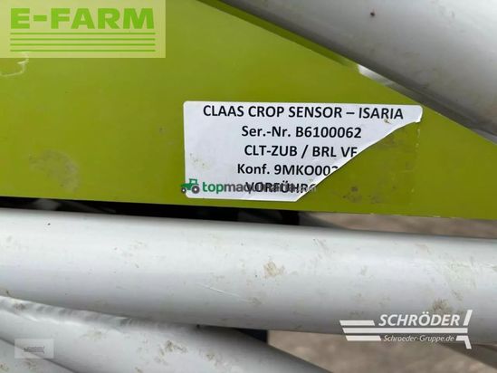 Cosechadora - arrancadora de patata - Claas - crop sensor b61 isaria