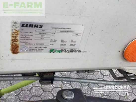 Rastrillo - Claas - liner 2800