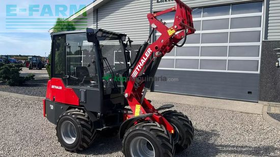 Minicargadora - Thaler - 2438l dpf kabine og brede hjul