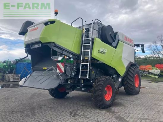 Cosechadora de Cereal - Claas - trion 660