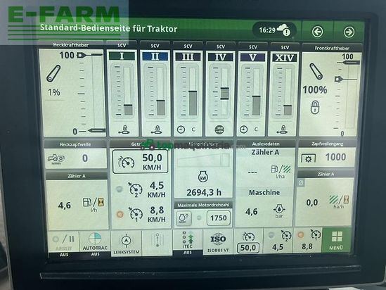 Tractor agrícola - John Deere - 6r 185