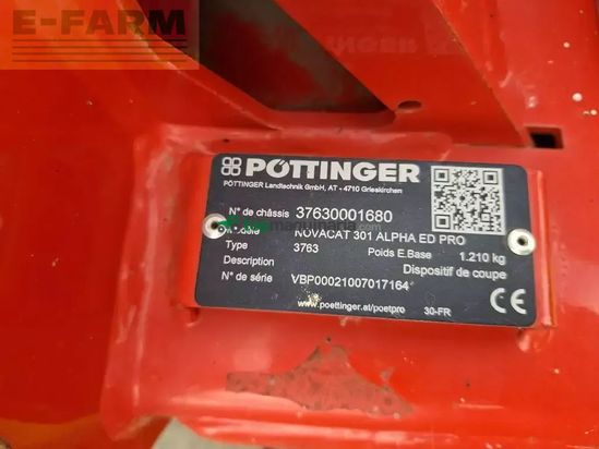 Cortacésped manual - Pöttinger - novacat 301 alpha motion ed pro