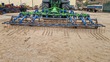 Cultivador  Agromet - 21 brazos con rodillo y rastra