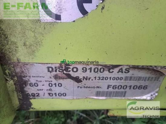 Cortacésped manual - Claas - disco 9100 c as