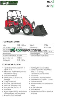 Minicargadora - Schaffer - 2630 black edition